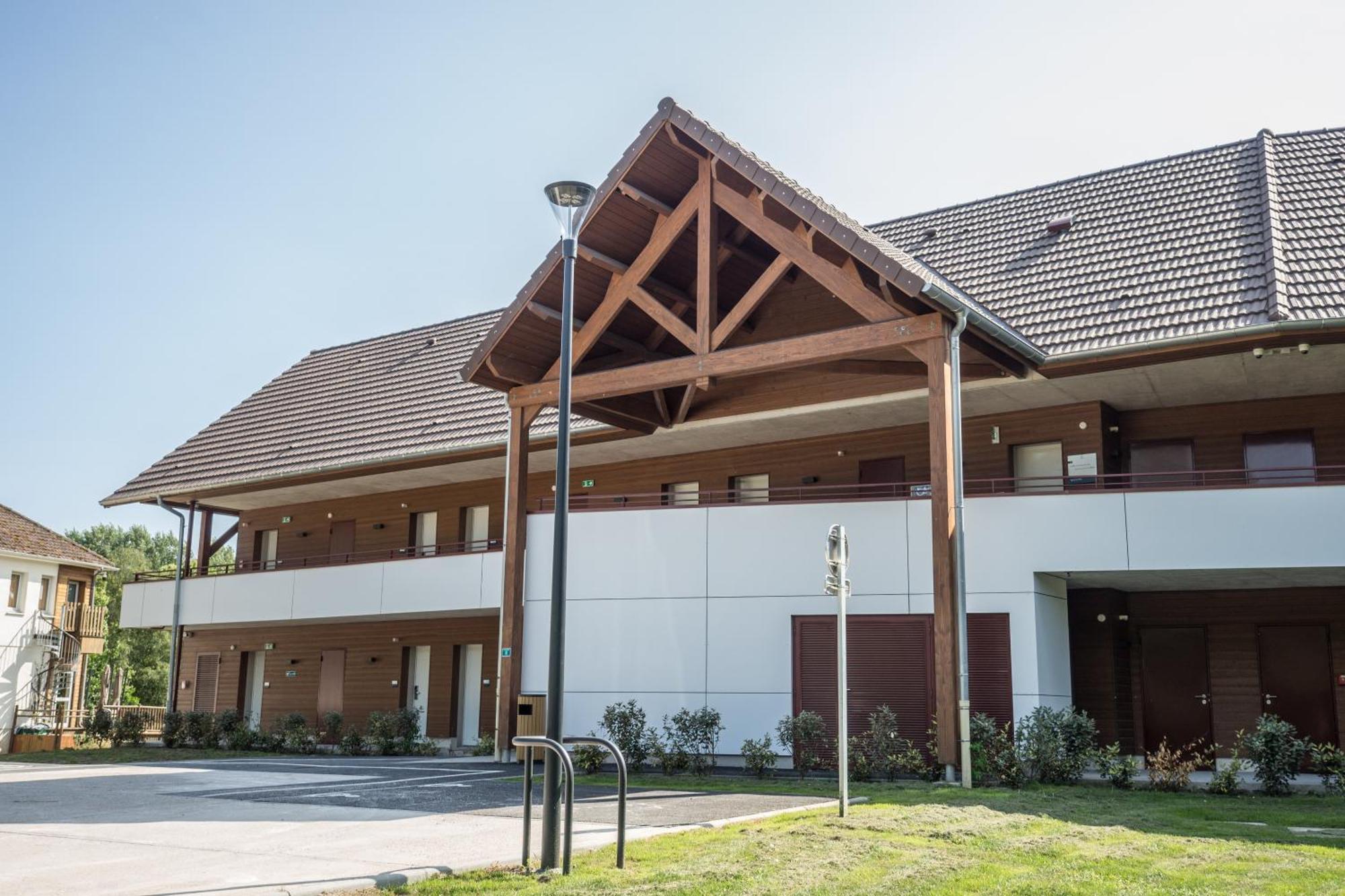 Hotel Et Cottages Domaine Du Marquenterre Saint-Quentin-en-Tourmont Exteriör bild
