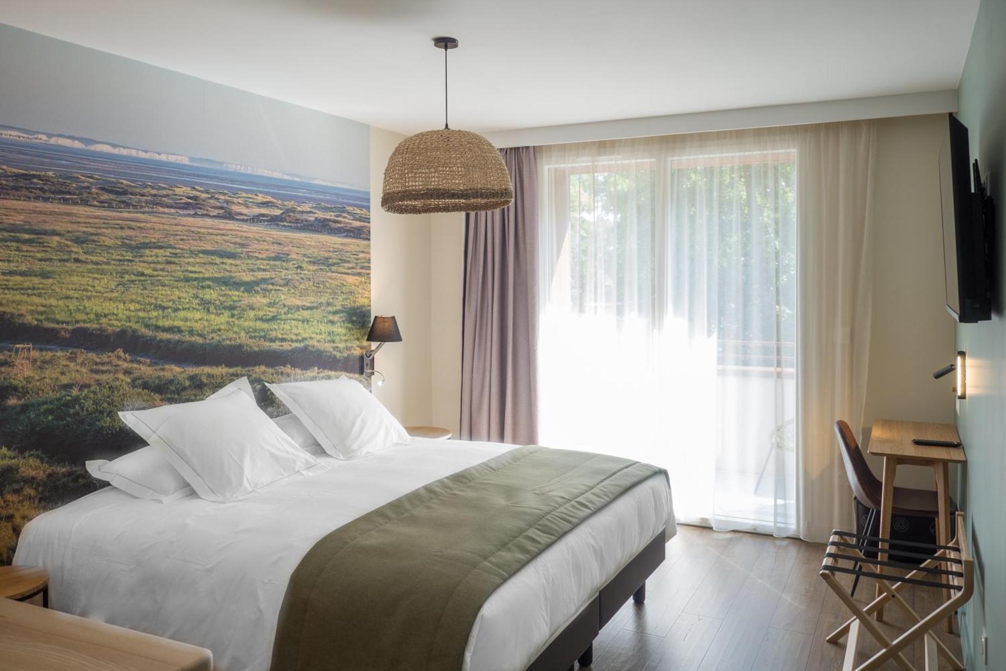 Hotel Et Cottages Domaine Du Marquenterre Saint-Quentin-en-Tourmont Exteriör bild
